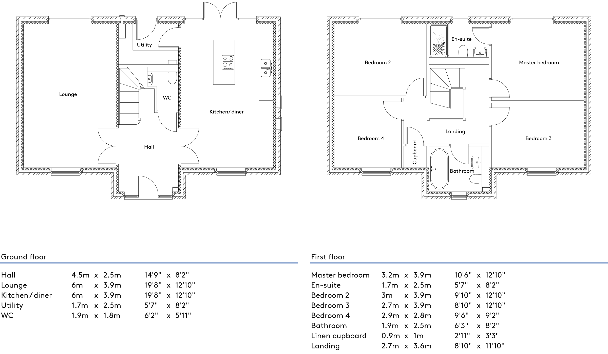 The Winchester - floor plan