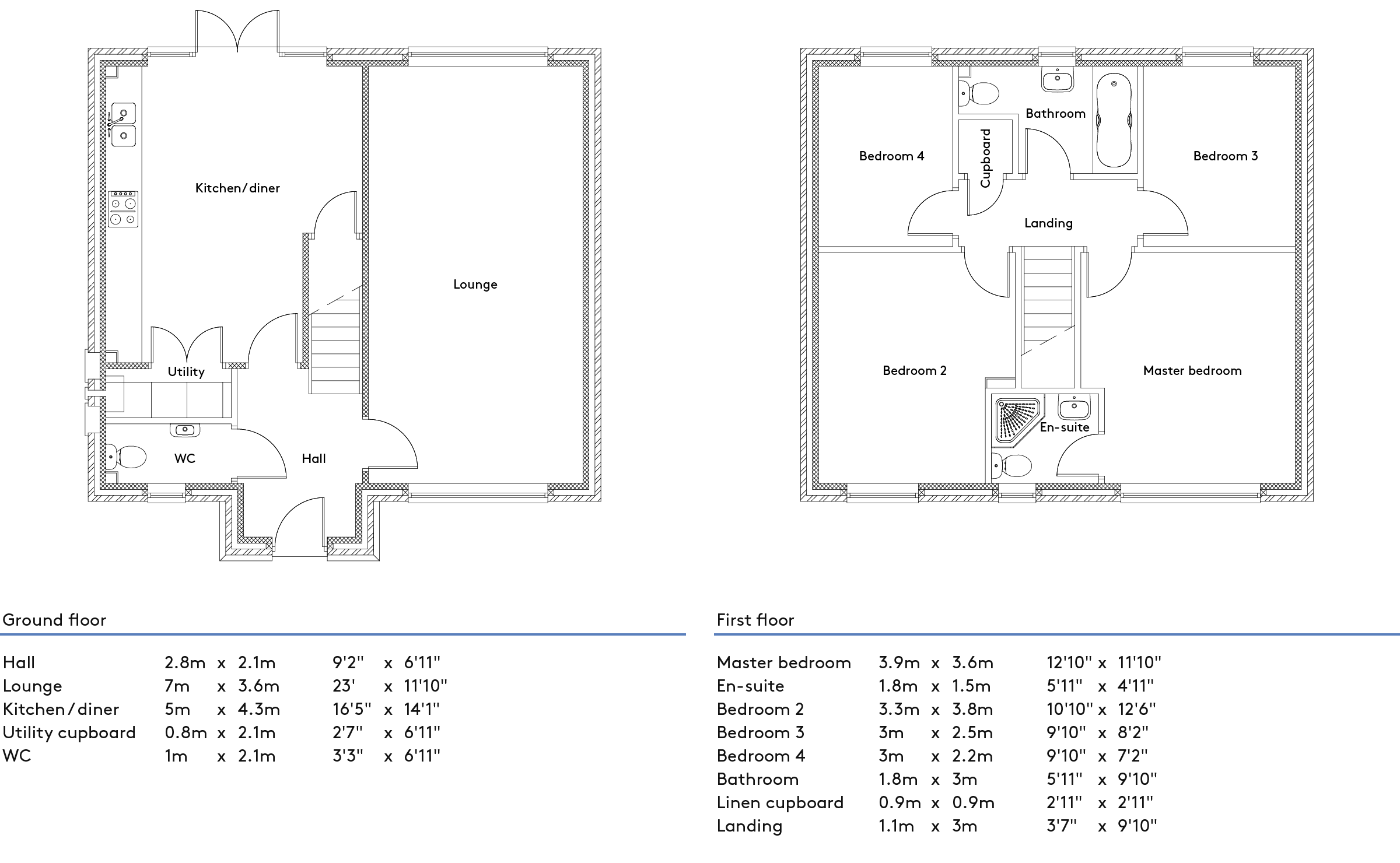 The Canterbury - floor plan