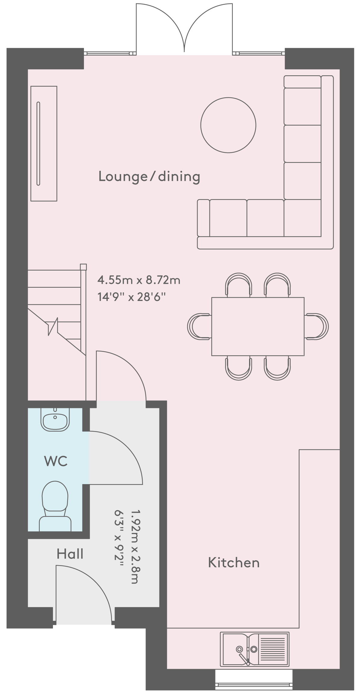 Floor plan - The Hoxton