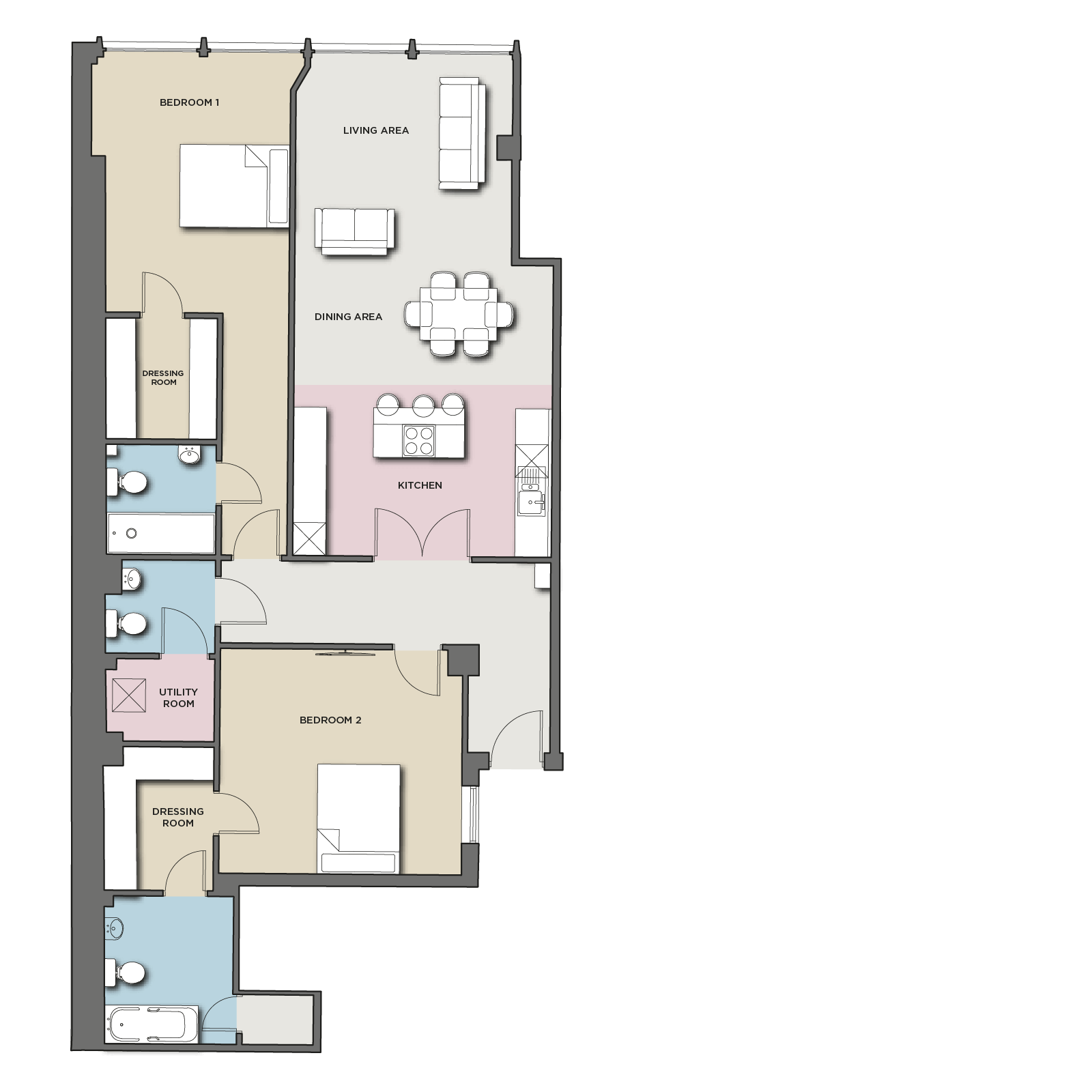 Trinity House - apartment 1