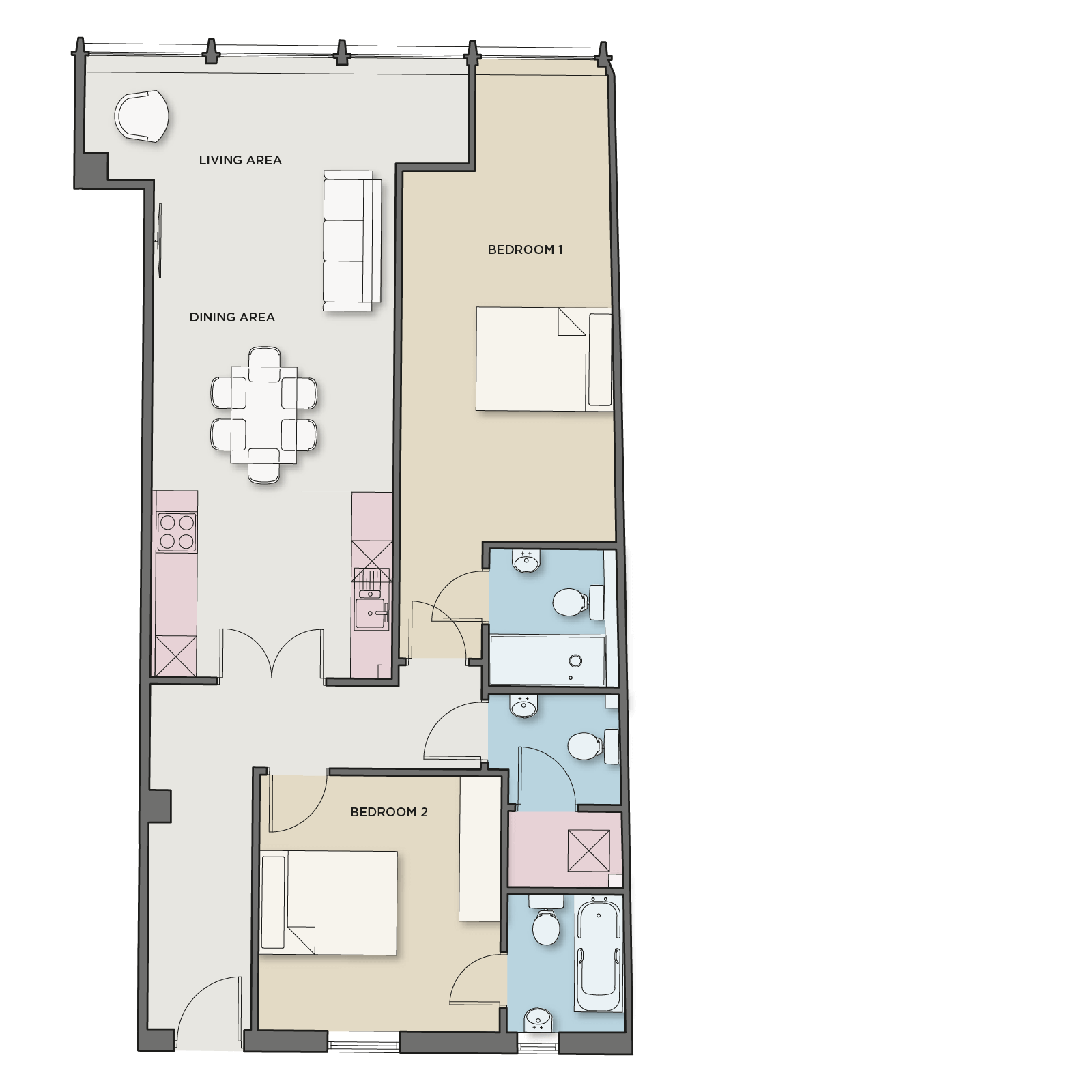 Trinity House - apartment 3