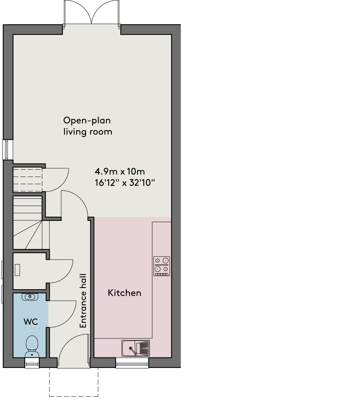 The Ashford – ground floor