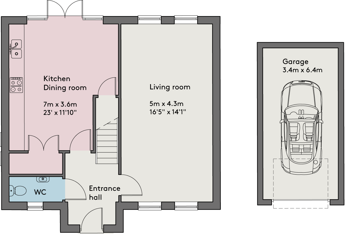 The Canterbury – ground floor
